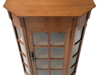 Art Nouveau One-Door Cabinet by H.F. Jansen & Zonen Amsterdam, 1900s